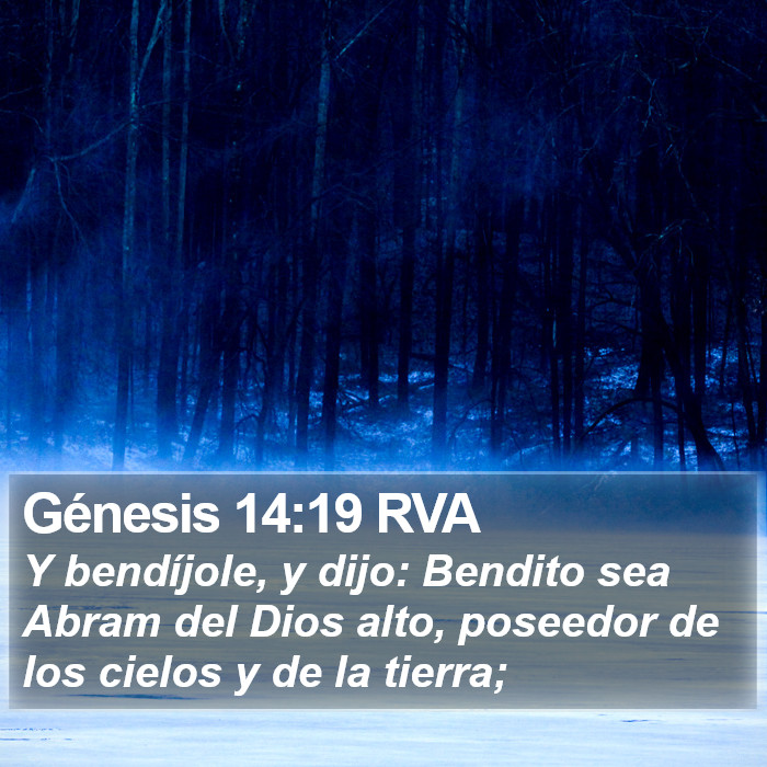 Génesis 14:19 RVA Bible Study