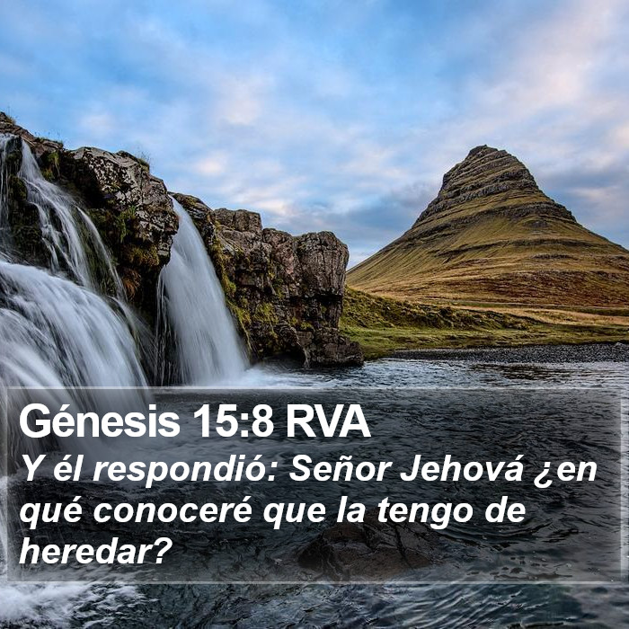 Génesis 15:8 RVA Bible Study