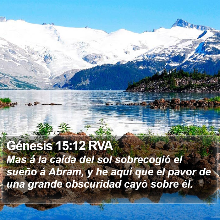 Génesis 15:12 RVA Bible Study