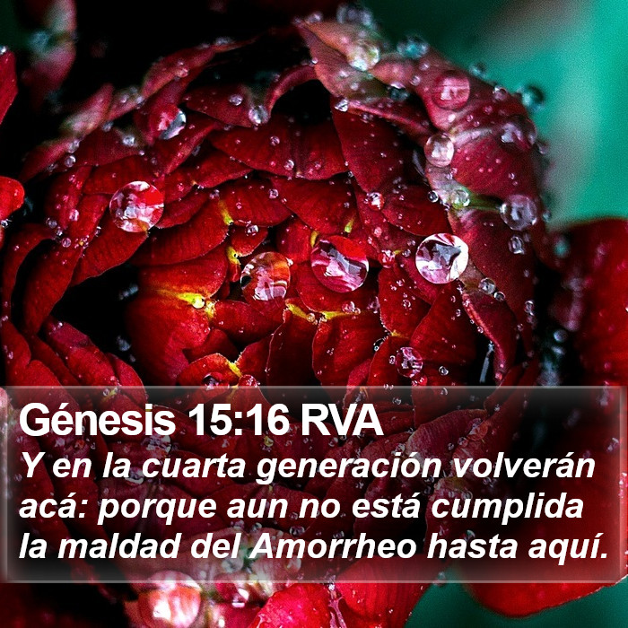 Génesis 15:16 RVA Bible Study