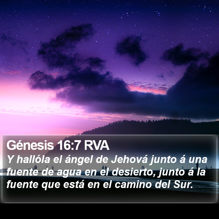 Génesis 16:7 RVA Bible Study