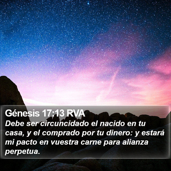 Génesis 17:13 RVA Bible Study