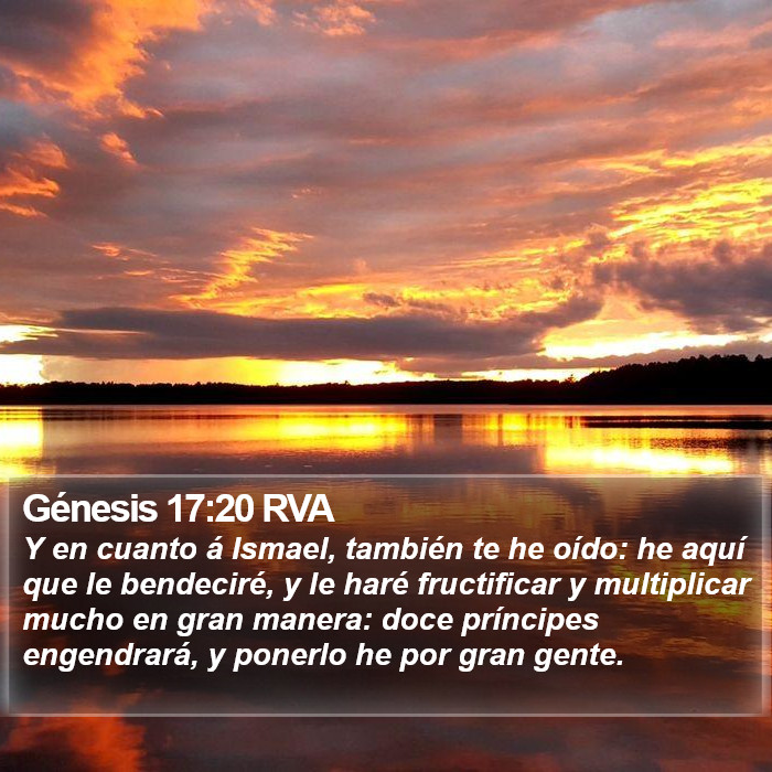 Génesis 17:20 RVA Bible Study