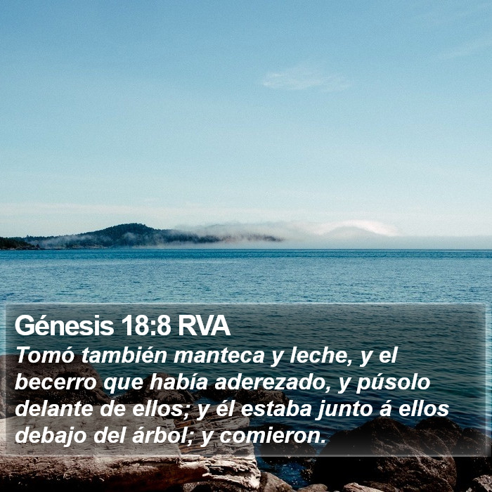 Génesis 18:8 RVA Bible Study