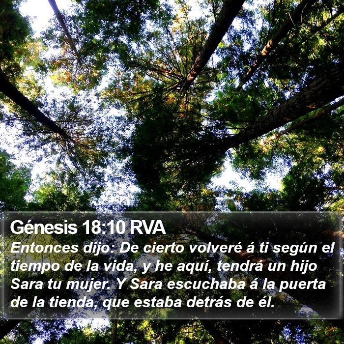 Génesis 18:10 RVA Bible Study