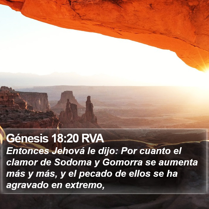 Génesis 18:20 RVA Bible Study