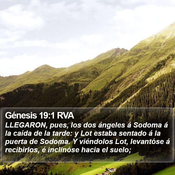 Génesis 19:1 RVA Bible Study