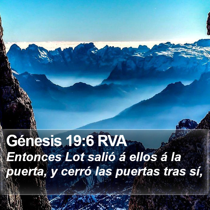 Génesis 19:6 RVA Bible Study