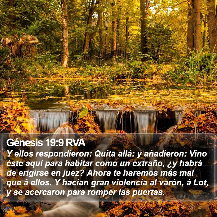 Génesis 19:9 RVA Bible Study