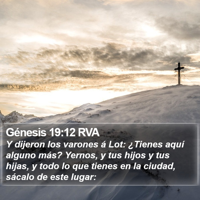 Génesis 19:12 RVA Bible Study