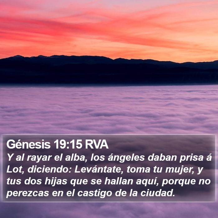 Génesis 19:15 RVA Bible Study