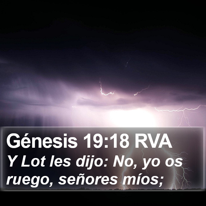 Génesis 19:18 RVA Bible Study