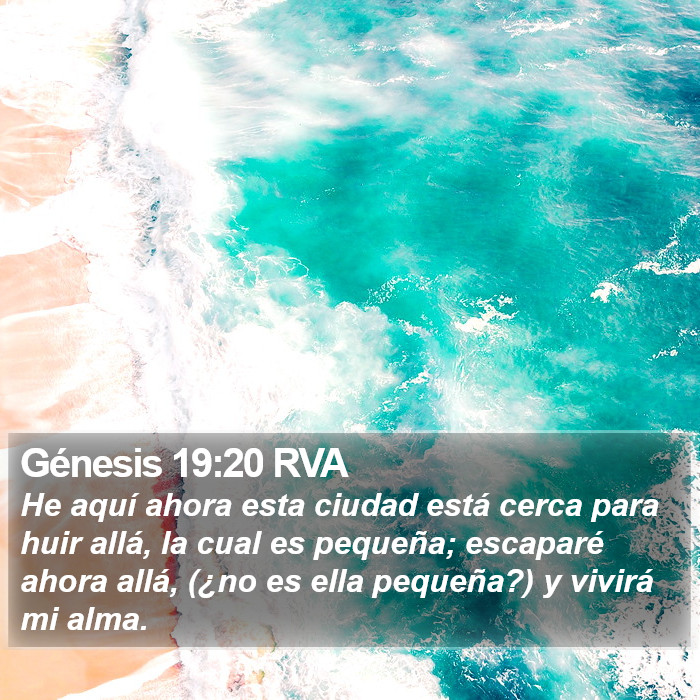 Génesis 19:20 RVA Bible Study