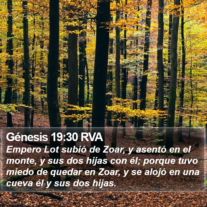 Génesis 19:30 RVA Bible Study