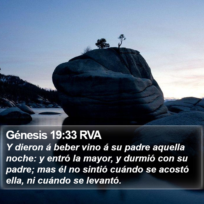 Génesis 19:33 RVA Bible Study