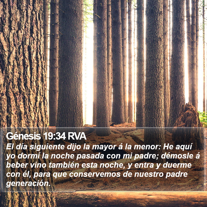 Génesis 19:34 RVA Bible Study