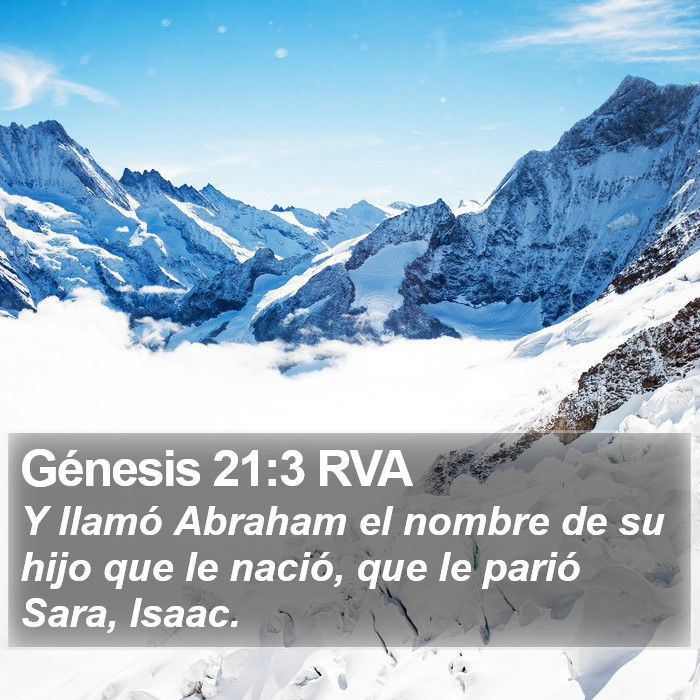 Génesis 21:3 RVA Bible Study