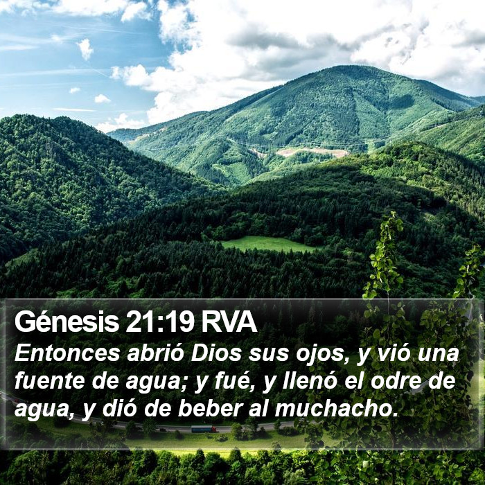 Génesis 21:19 RVA Bible Study