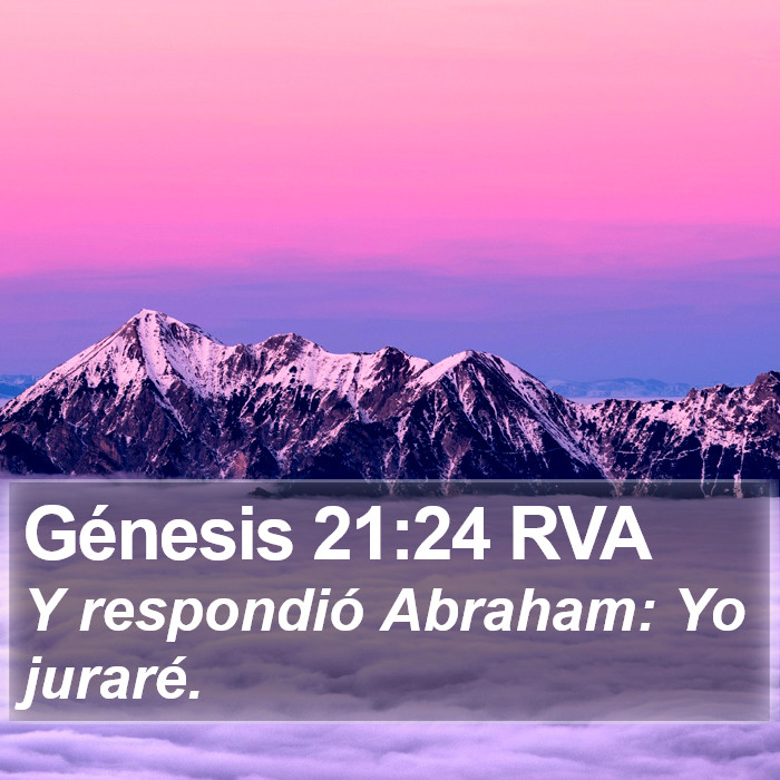 Génesis 21:24 RVA Bible Study