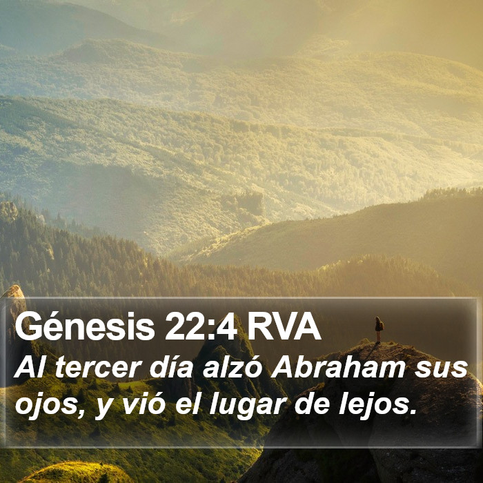 Génesis 22:4 RVA Bible Study