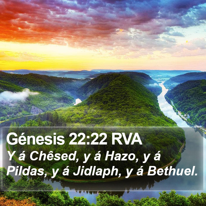Génesis 22:22 RVA Bible Study