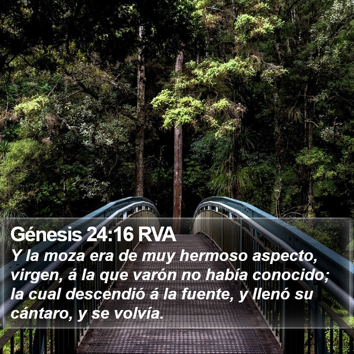 Génesis 24:16 RVA Bible Study