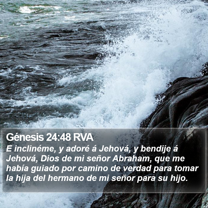 Génesis 24:48 RVA Bible Study