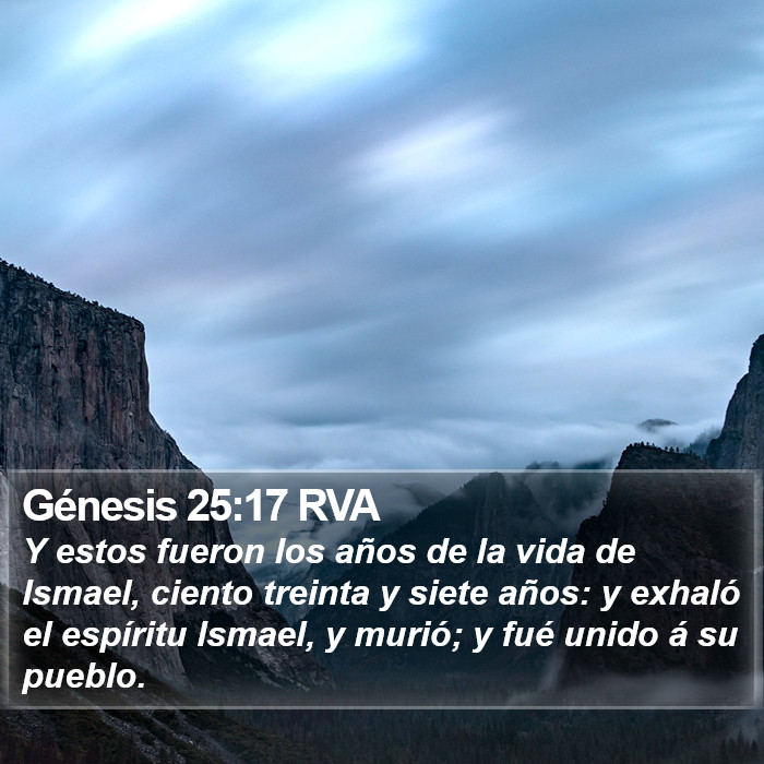 Génesis 25:17 RVA Bible Study