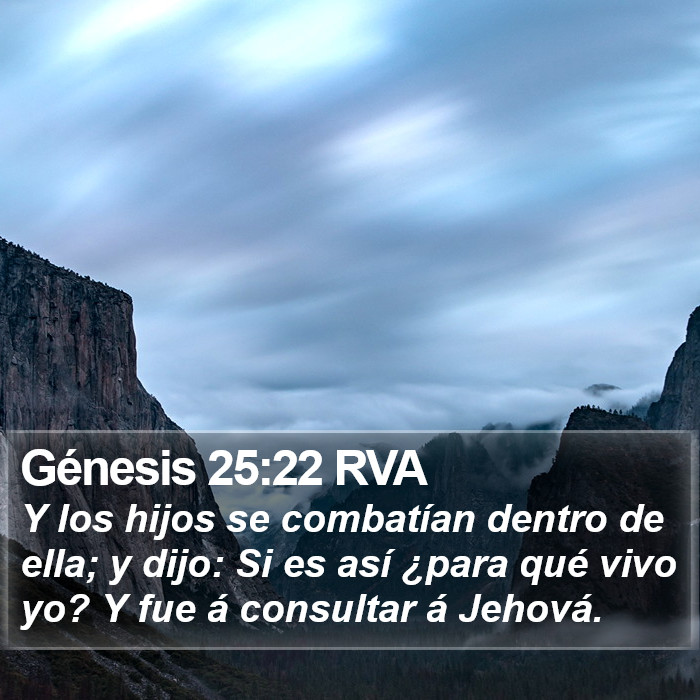 Génesis 25:22 RVA Bible Study
