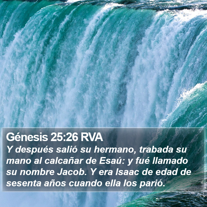 Génesis 25:26 RVA Bible Study
