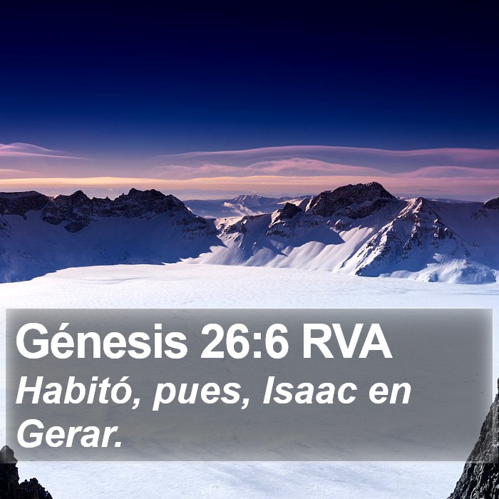Génesis 26:6 RVA Bible Study