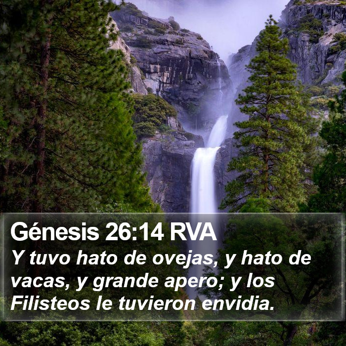 Génesis 26:14 RVA Bible Study
