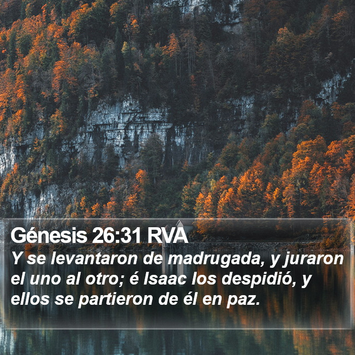 Génesis 26:31 RVA Bible Study