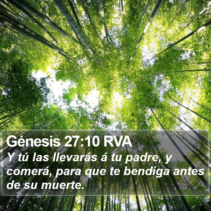 Génesis 27:10 RVA Bible Study