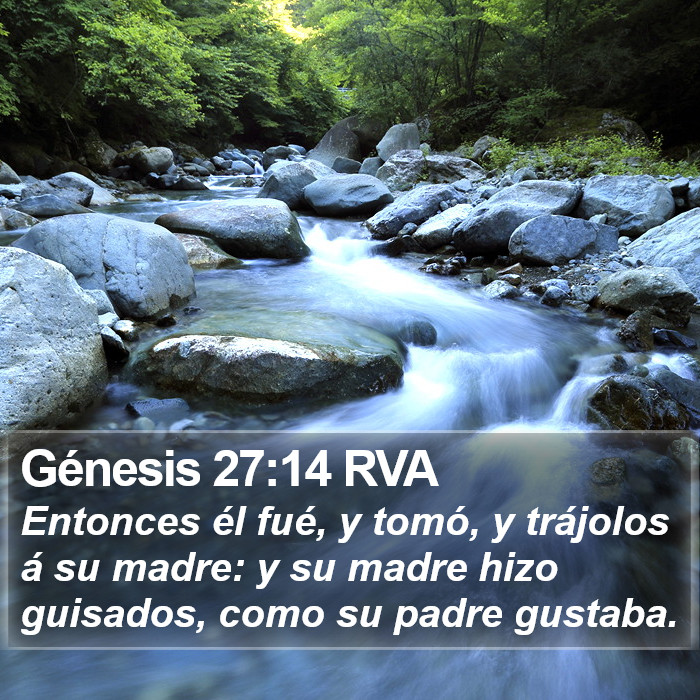 Génesis 27:14 RVA Bible Study