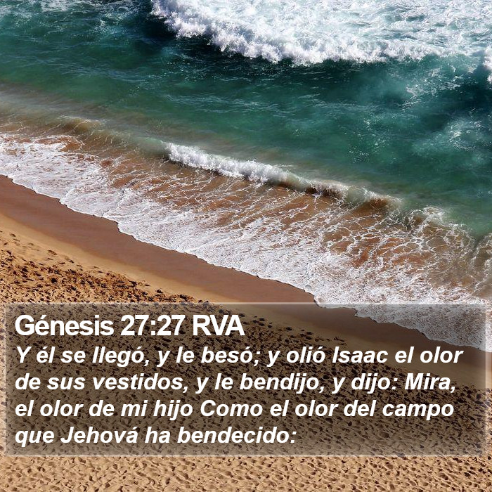 Génesis 27:27 RVA Bible Study