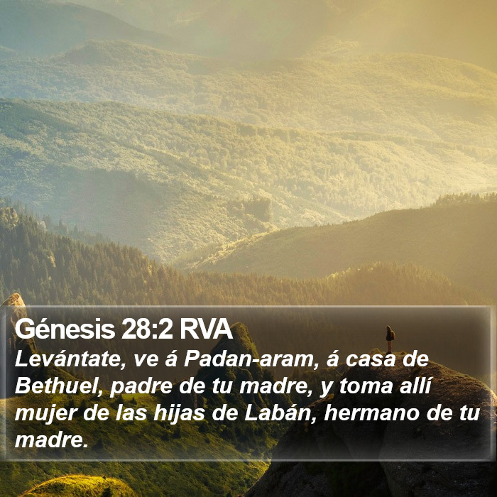 Génesis 28:2 RVA Bible Study