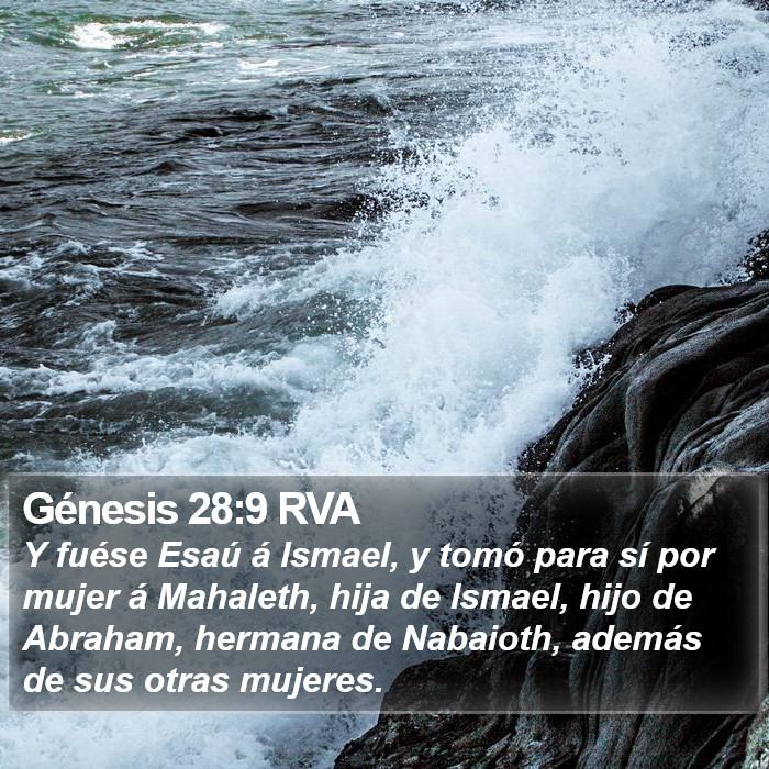 Génesis 28:9 RVA Bible Study