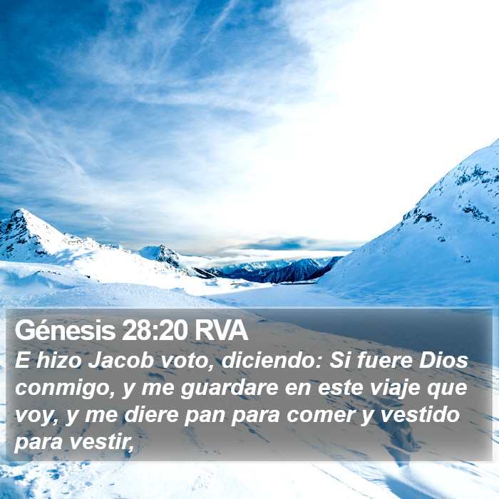 Génesis 28:20 RVA Bible Study