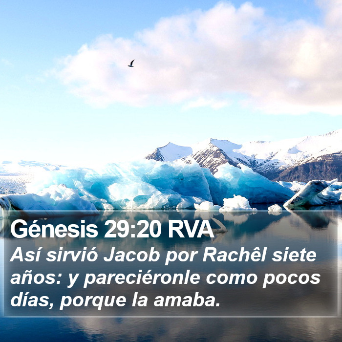 Génesis 29:20 RVA Bible Study