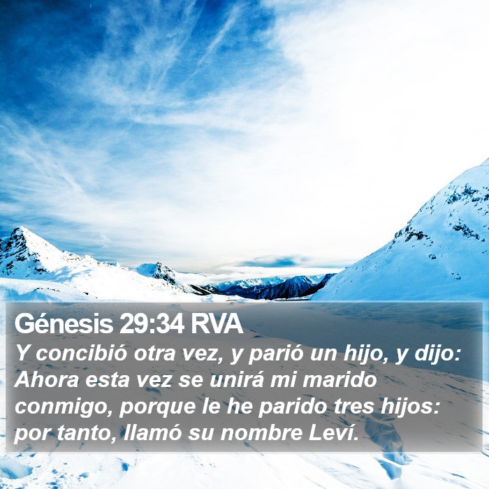 Génesis 29:34 RVA Bible Study