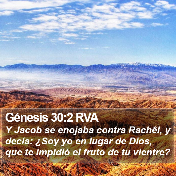 Génesis 30:2 RVA Bible Study