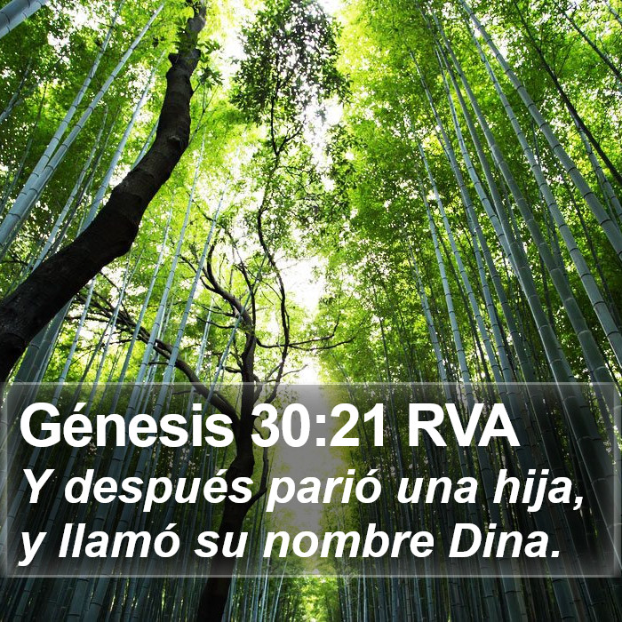 Génesis 30:21 RVA Bible Study