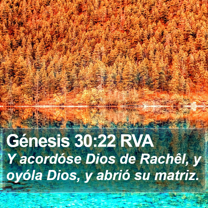 Génesis 30:22 RVA Bible Study