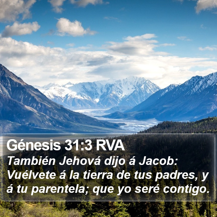 Génesis 31:3 RVA Bible Study