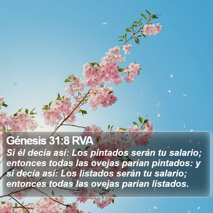 Génesis 31:8 RVA Bible Study