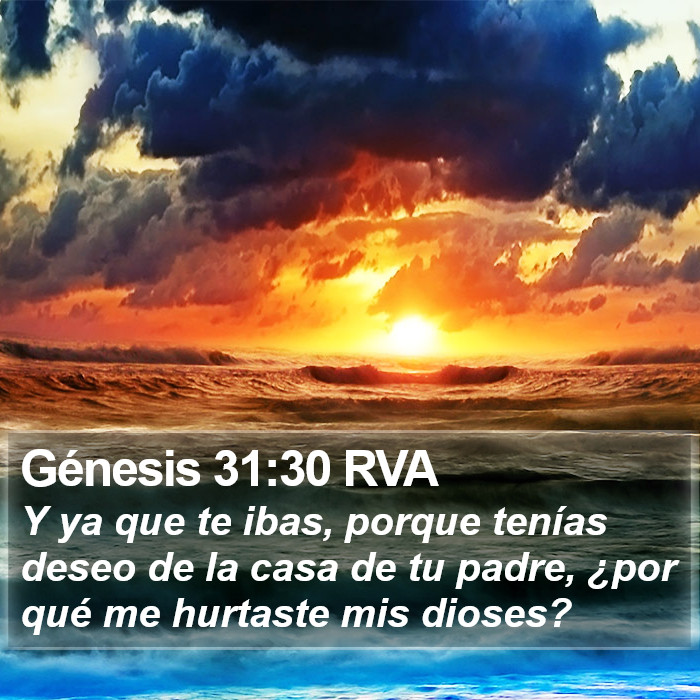 Génesis 31:30 RVA Bible Study