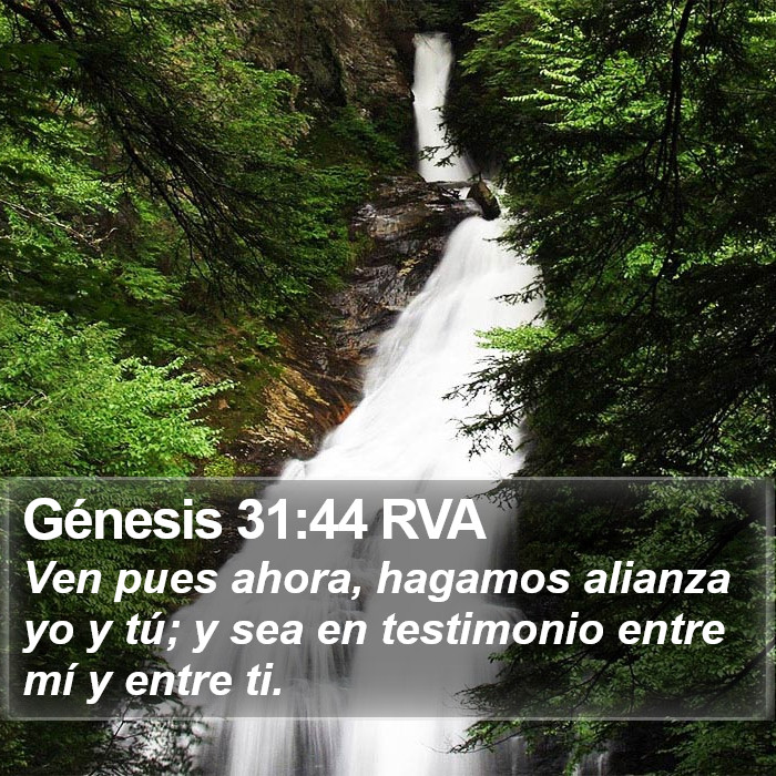 Génesis 31:44 RVA Bible Study