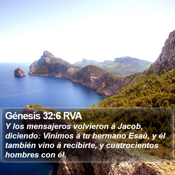 Génesis 32:6 RVA Bible Study