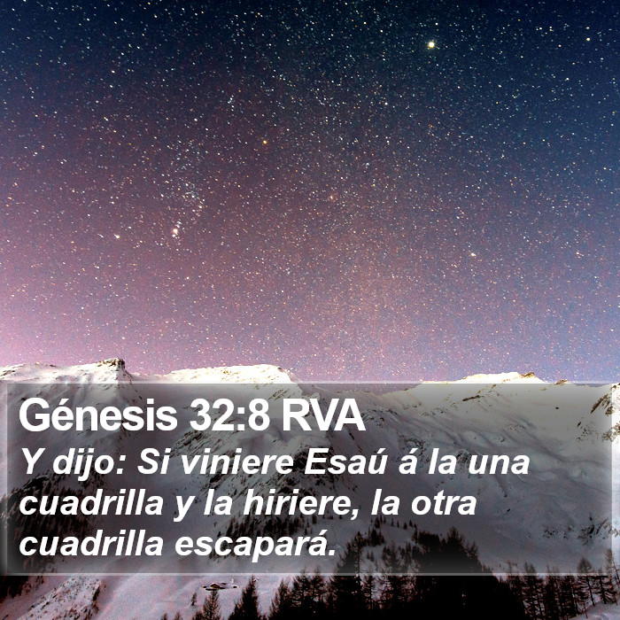 Génesis 32:8 RVA Bible Study